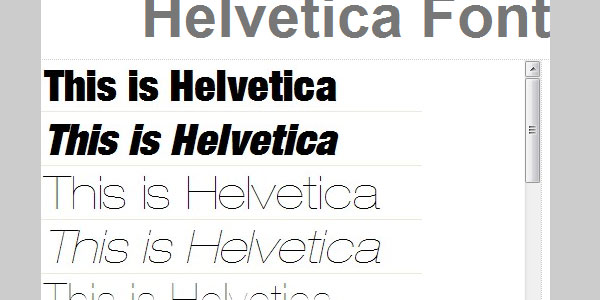 helvetica font family pack free download